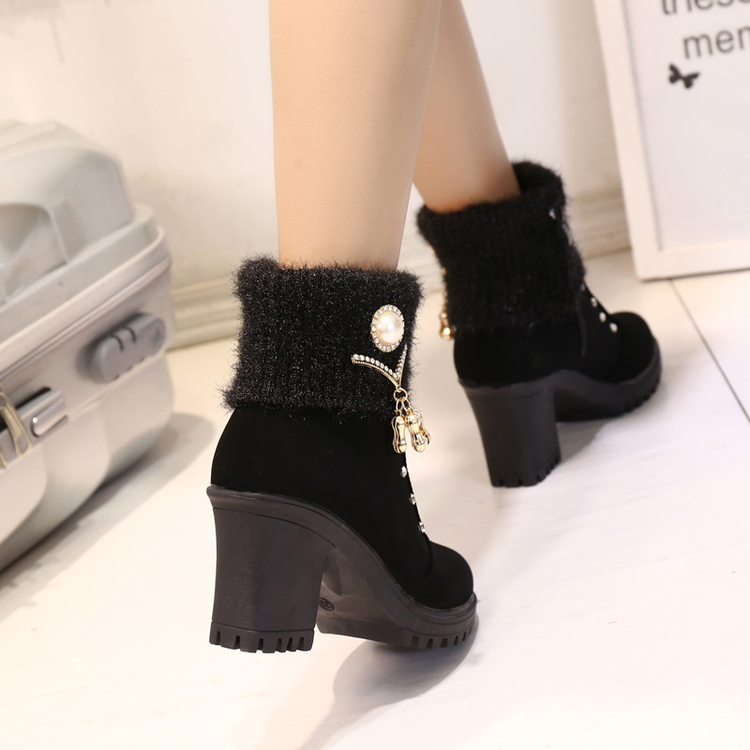 Bottes mi-saison femme OTHER en Caoutchouc - Ref 3250712 Image 4