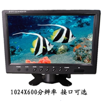 AHD display 9 inch car LCD screen 1024X600CVBS TV reversing monitor 12V24V headrest