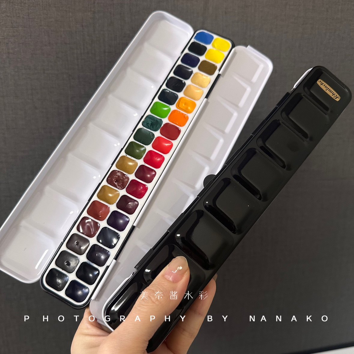 史明克筷子盒定制内格水彩颜料分装定制手工格子定做颜料盒评价- 淘宝网