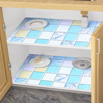 Cabinet mildew-proof anti-damp cushion Kitchen Drawer Cushion Sticker Self-Adhesive Waterproof Cabinet Aluminum Foil Tinfoil Wardrobe Shoes Cabinet Waterproof