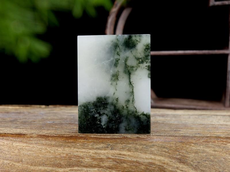 Nanyang Unique Mountain Jade Natural ink painting scenery Ping An without a card Taobao live Boost Seconds Kill and Hang Pendant other