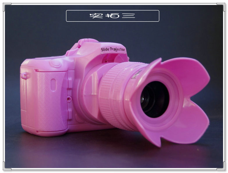 Prop máy ảnh đồ chơi chơi nhà đồ chơi trẻ em slr camera mô hình ánh sáng âm nhạc đồ chơi có thể được chiếu