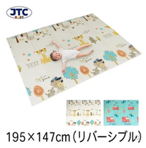  Japan JTC baby crawling mat foldable baby children climbing mat thickened tasteless splicing floor mat living room household