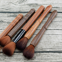 Tea pen raising pot pen Tea brush pot Brushing Tea pen Wooden Kung Fu tea Ebony tea set Tea ceremony Tea wash 