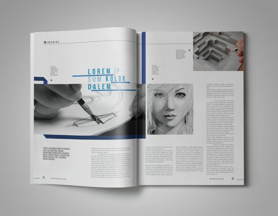 时尚生活方式杂志版式设计模板 Lifestyle | InDesign Magazine Template设计素材模板