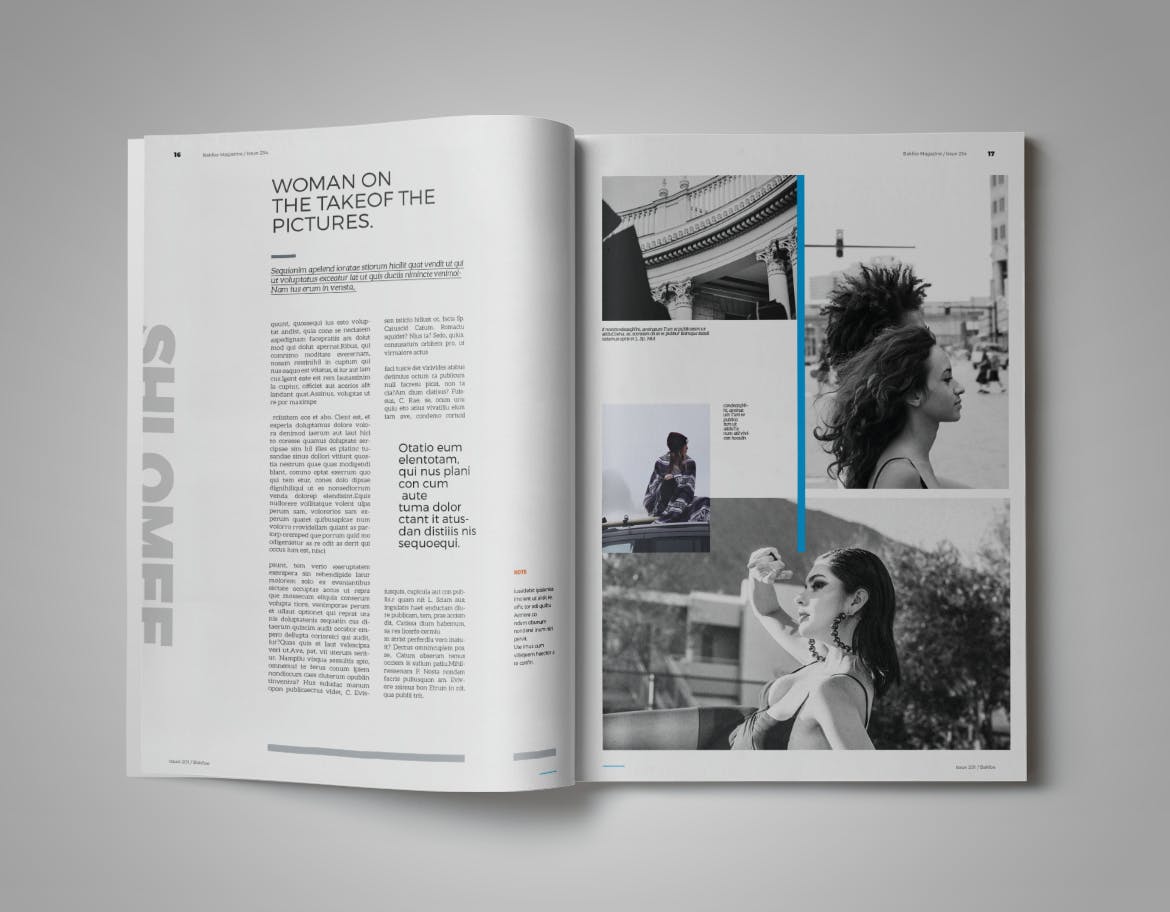 高端多行业适用杂志设计INDD模板 Bakfoe | Magazine Template设计素材模板