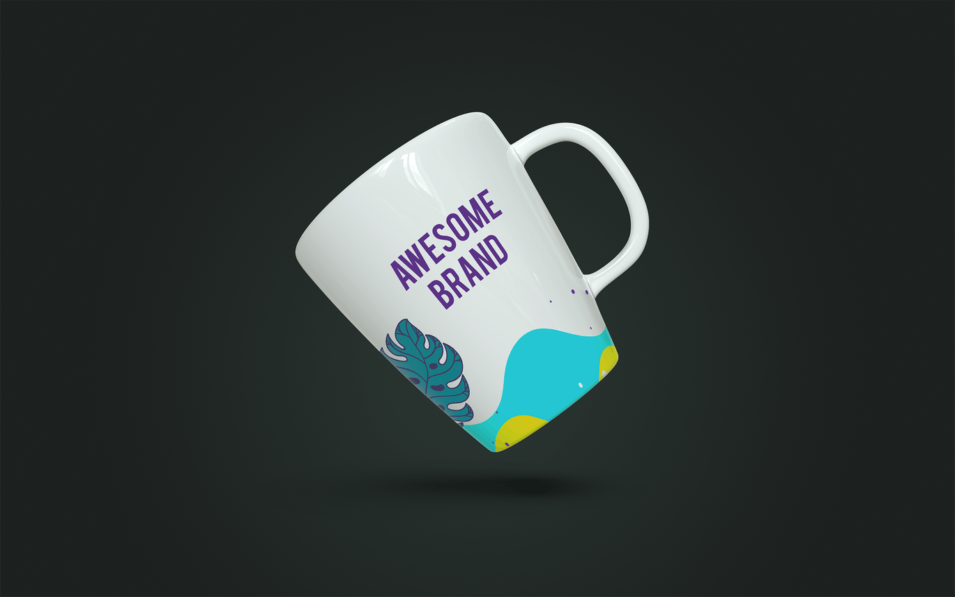 图案印花马克杯设计效果图样机v3 Mug Mockup 3.0设计素材模板