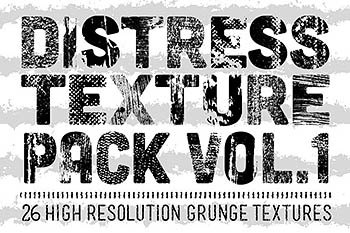 墨印手工制作肌理纹理v1 Distress Texture Pack Vol. 1