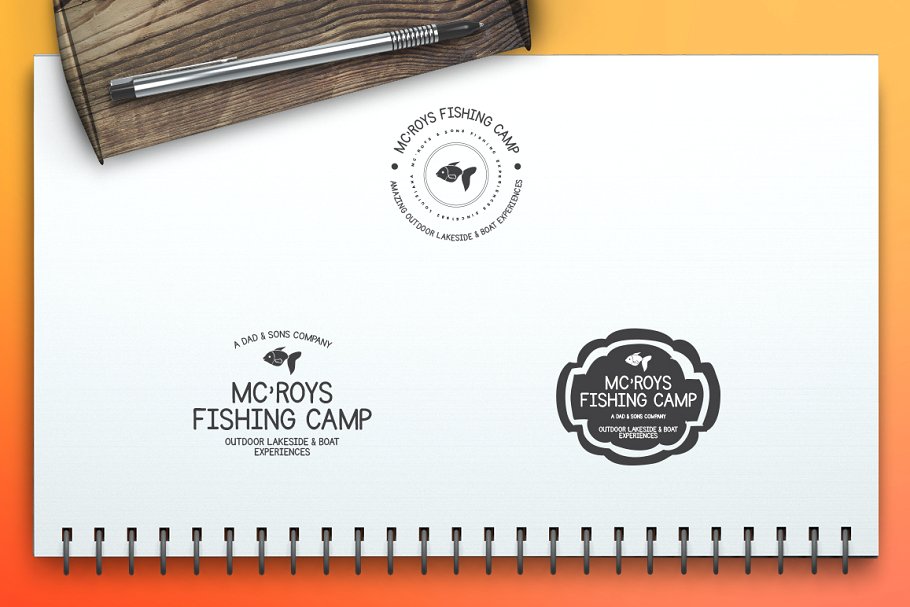 100个新鲜的logo模版素材 100 Fresh Logo Templates Vol.1设计素材模板