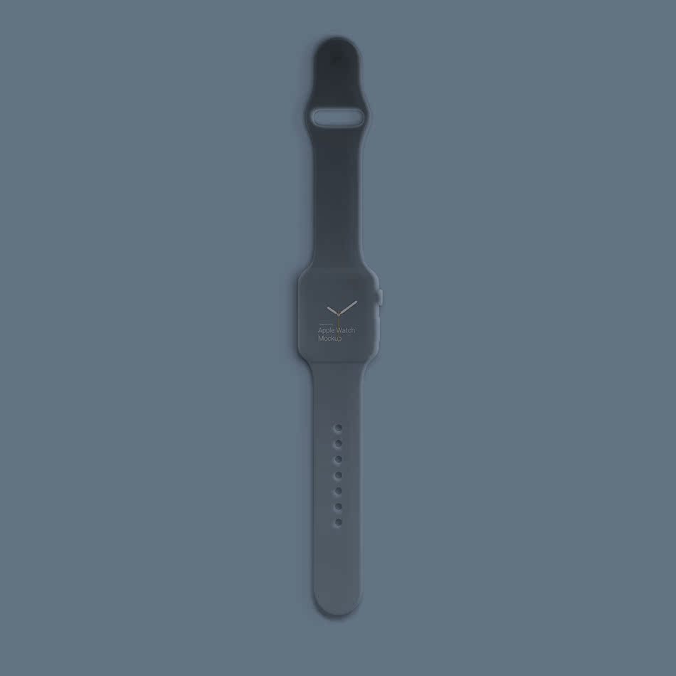 苹果AppleWatch智能手表样机智能贴图模型效果图模版Sketch素材 Y0099设计素材模板