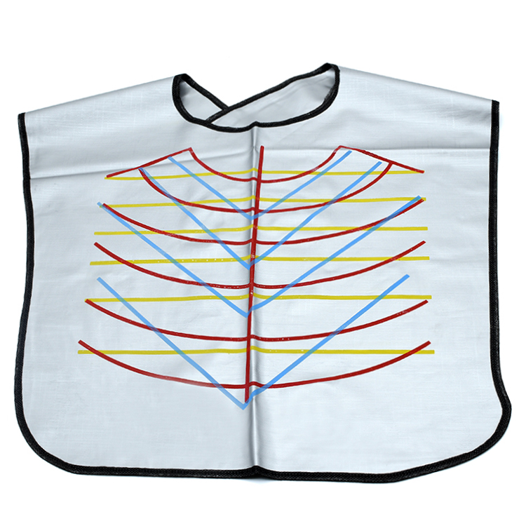 Hairdressing Supplies Ovens Waterproof Shawl Shoulder Beauty Salon with hot and dyed oiled oil surrounding cloth silver ions shawl