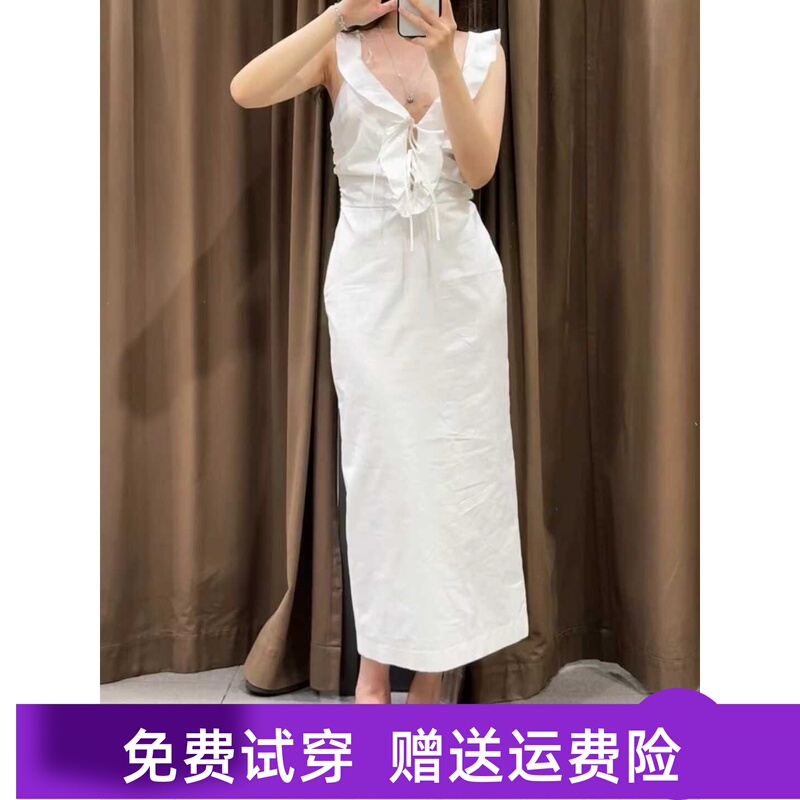 2025 Summer New Arrivals Women's French-Style High-End Layered Decorative Trench Coat Fabric Dress 3067340 250