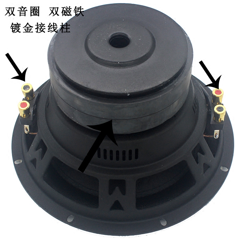 double coil double magnet woofer