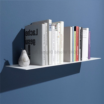 Nordic Ins Book Newspaper Shelf Wall-mounted Storage Rack Wall Shelves Lined Shelf Living Room Containing Shelf