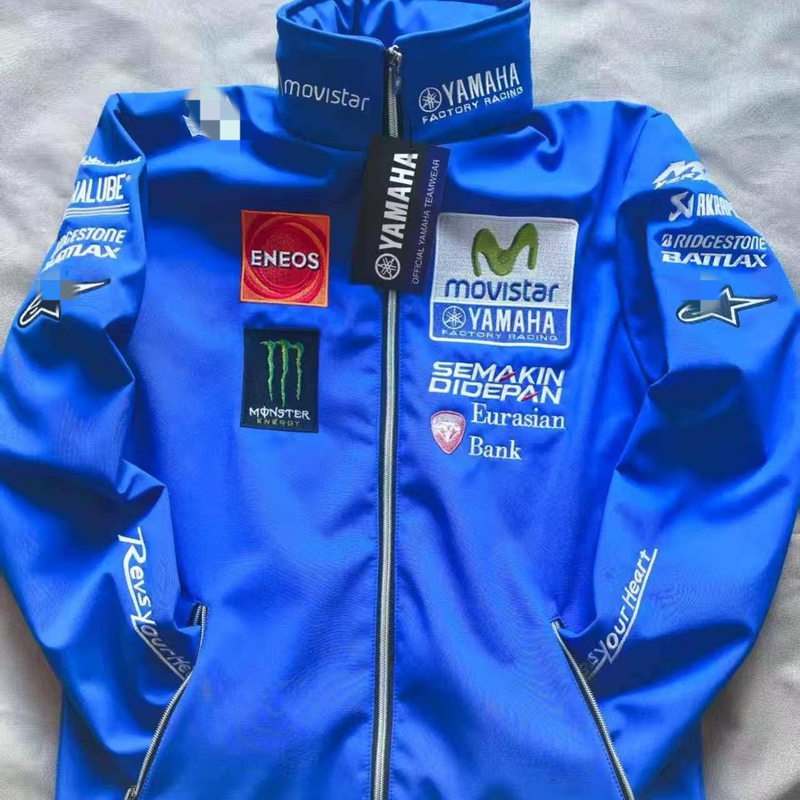 Yamaha Softshell Jacket Factory Team Uniform Motorcycle Riding Jacket Casual Jacket