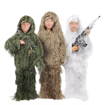 Military fan grass clothing Jedi survival adult camouflage clothing Voldemort auspicious clothing jungle CS children eat chicken auspicious clothing