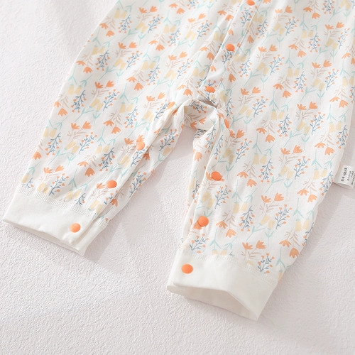 Детский летний ультратонкий комбинезон для новорожденных, летняя летняя одежда, боди, лонгслив, пижама