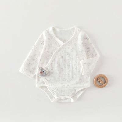 Baby Summer Romper Thin Style Newborn Clothing One-Piece Baby Pajamas Triangle Romper Pure Cotton Summer Outfit — 5