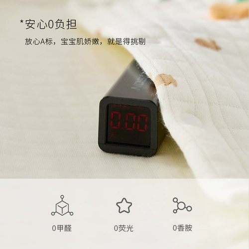 Комбинезон для новорожденных для младенца, пуховик подходит для мужчин и женщин для девочек, стеганое удерживающее тепло детское демисезонное боди, увеличенная толщина