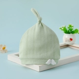 Детская летняя тонкая дышащая хлопковая шапка для новорожденных подходит для мужчин и женщин для выхода на улицу