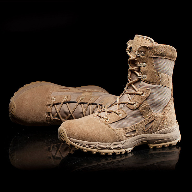 Combat Monkey Flying Eagle Ultralight Desert Tactical Boots Mountaineering Tactical Boots Male High Cylinder Battle Boots Man Outdoor Mountaineering