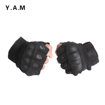 No thief produced) YAM tactical half finger gloves Outdoor sports gloves Protective gloves work gloves O note