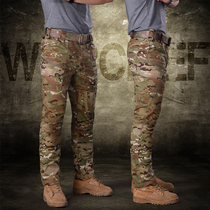 No thief WZJP chief new scorpion Titans tactical pants anti-scratch anti-fouling military fans camouflage trousers men