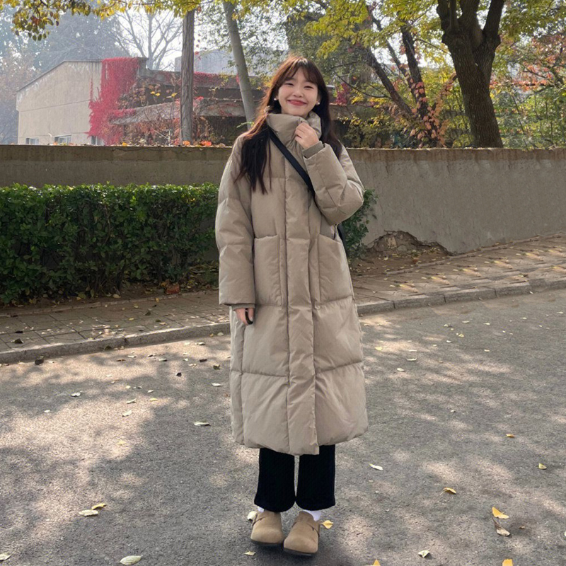 Down Cotton Jacket for Women, Winter Coat, New 2025 Model, Petite, Mid-Length, Loose, Korean Style, Thickened Cotton-Padded Jacket, Puffer Coat Down Cotton Jacket for Women, Winter Coat, New 2025 Model, Petite, Mid-Length, Loose, Korean Style, Thickened Cotton-Padded Jacket, Puffer Coat