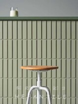 He Pan solid color special-shaped concave-convex wall tiles 50 * 200mm bathroom restaurant homestay Net red wall tiles decorative tiles