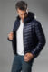 New Winter Men's down Jacket Regular Hooded White Duck down Lightweight Warm Portable Outdoor Long-Sleeved Jacket