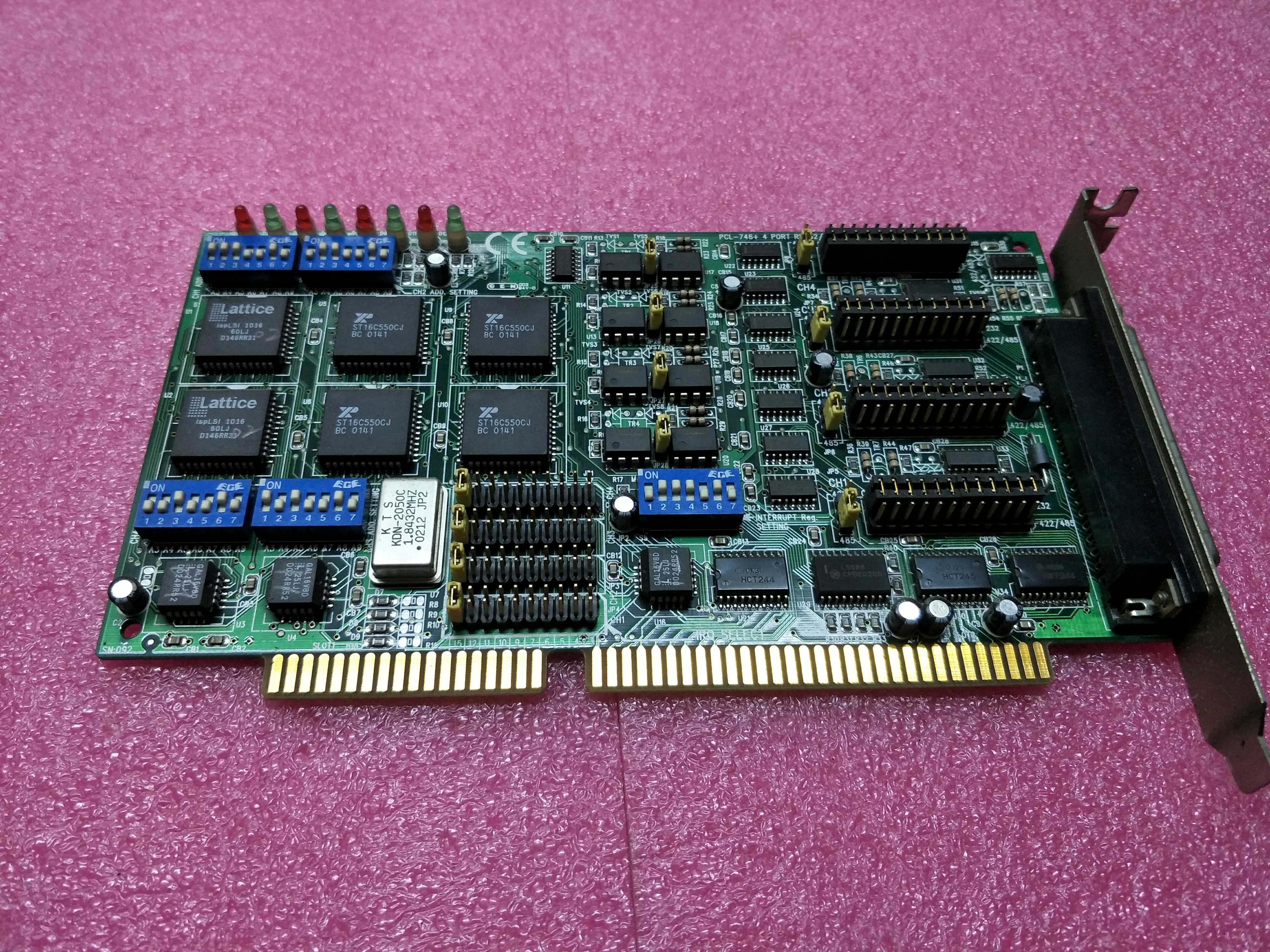 Original assembly machines PCL-746 4 PROT RS232 Nine new PCL-746 4 Physical maps