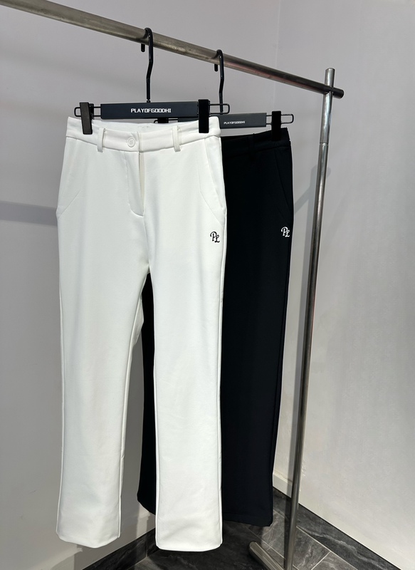 Women's Winter Golf Clothing, Fleece-Lined, Warm, Windproof, Slimming, Stretchy Golf Pants for Women