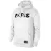 Mùa đông Paris Saint-Germain United Flying Man Áo len thể thao nam Thicken Plus Velvet Hoodie Kobe James