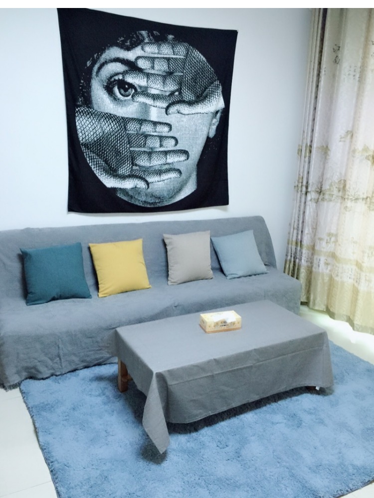 Fornasetti Tapestry Bắc Âu Vintage Treo Vải Nền Tường Treo Tapestry Phòng khách Bar Trang trí Tranh vải thảm treo tường trang trí phòng ngủ