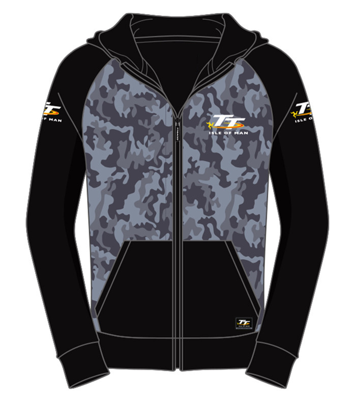 New Man Island TT Locomotive Riding Acropolis Hooded Rider rider Autumn Ring Island Locomotive Casual Jacket Man