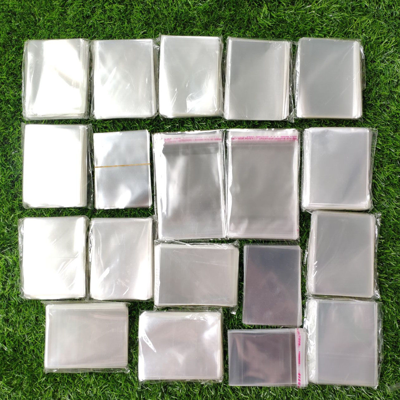 Transparent sleeve 61 *88 card pocket closure plastic cover protective sleeve card-card-card-card-card protective film