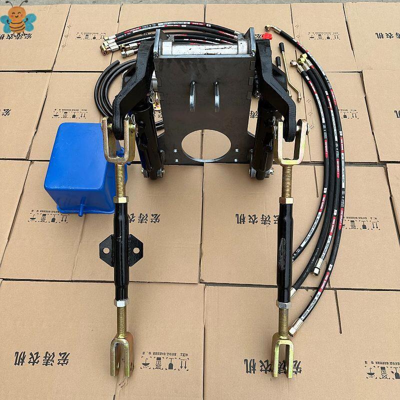 John Deere New Holland Shanghai 50 Tractor Modified with Hydraulic External Auxiliary Cylinder for Strong Lifting and Lowering John Deere New Holland Shanghai 50 Tractor Modified with Hydraulic External Auxiliary Cylinder for Strong Lifting and Lowering