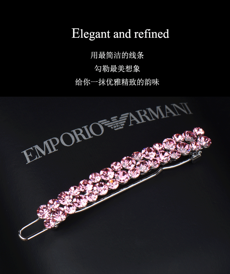 Accessoire coiffure en Diamant Crystal - Ref 1200920 Image 12