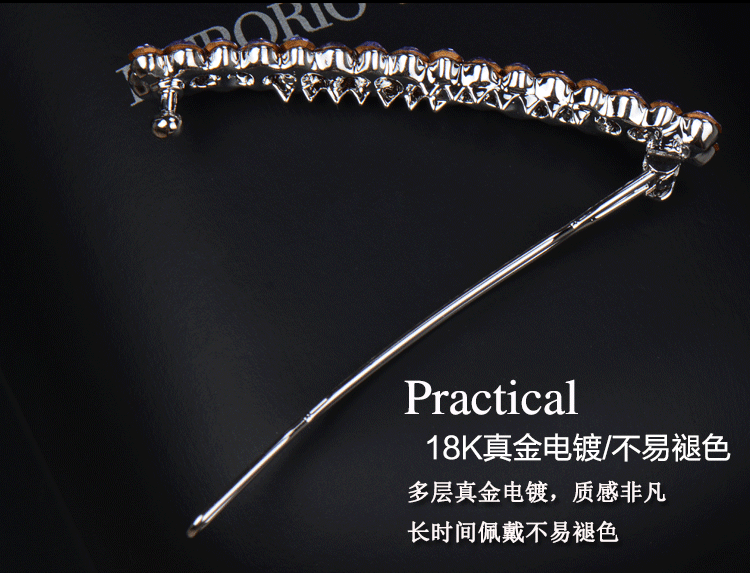 Accessoire coiffure en Diamant Crystal - Ref 1200920 Image 13