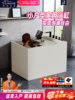 Small Household Bathtub for Adults, Small Japanese-Style Family Bathtub, No Installation Required, Acrylic Deep Soaking Mini New Model, Freestanding