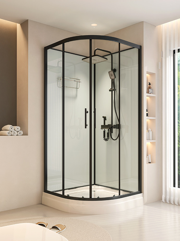 Indoor Integrated Shower Room, Home Bathroom, Integrated Shower Room, Rural Shower Room, Simple Small Apartment Shower Room