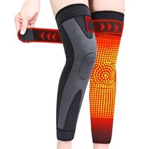 1 Pc Self Heating Knee Pads Brace Sport Mugwort Warmth Long