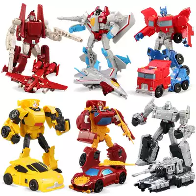 Transfiguration toy Monbadi Commander Optimus Prime Bumblebee Mighty God Red Spider Glider King Kong Deformation