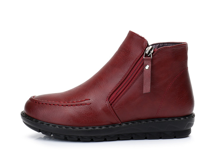 Bottes mi-saison femme      en Polyurethane - Ref 3251451 Image 9