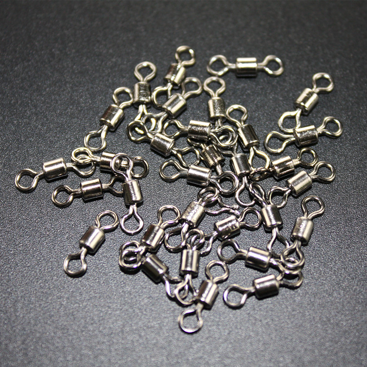 Red Gear Accessories Hand Pole Table Fishing for 8 words Swivel Fishing Small Accessories Bulk Connectors American 8 Word Rings