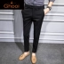 Quần GHOOI nam phiên bản Hàn Quốc của xu hướng quần lọt khe nam thanh niên Quần Anh quần nam kinh doanh quần nam - Quần quần lót nam thun lạnh Quần