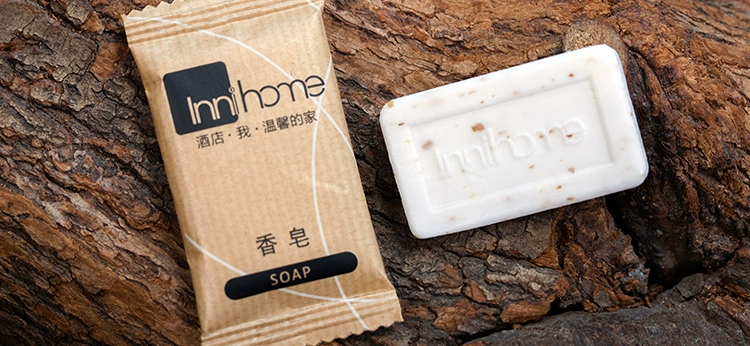 Zunke Hotel Hotel Xà phòng dùng một lần 10g Cám lúa mì Nhỏ Xà phòng Viên nén Phòng vệ sinh phòng - Rửa sạch / Chăm sóc vật tư túi đựng mỹ phẩm estee lauder