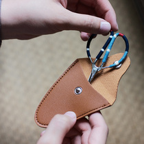  In the early days Lotus Tangyan tea bag scissors small tea bag scissors plant weaving and dyeing holster tea ceremony tool accessories