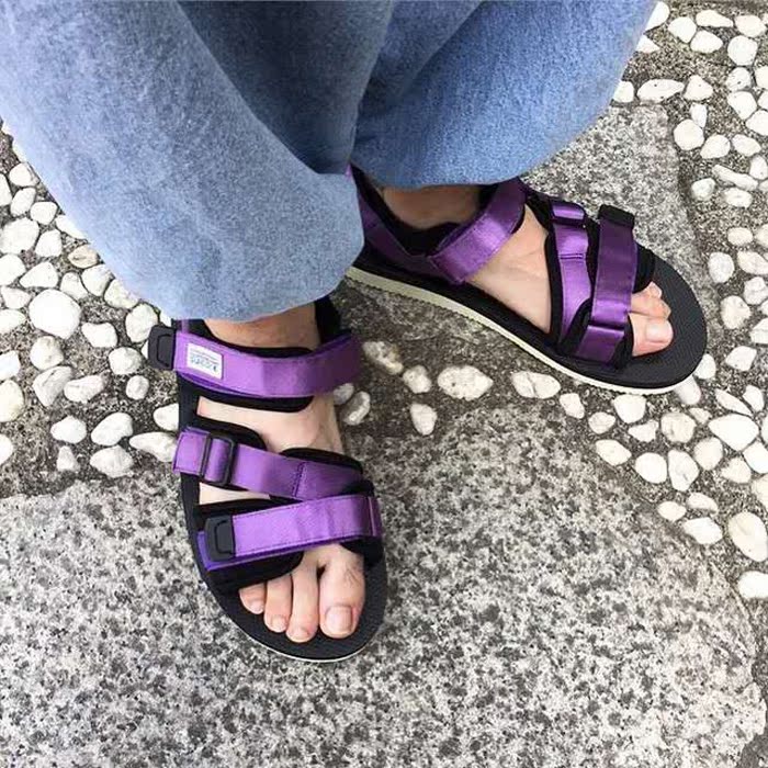 May New products Japan Direct mail Suicoke KISEE-V Purple Crown Purple Sandals