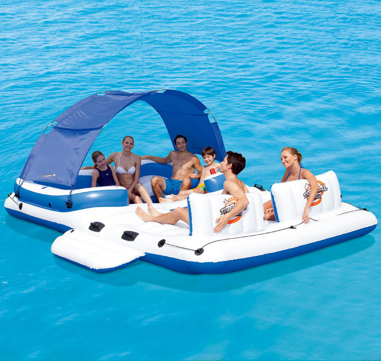 Original Bestway Ocean Park Recliner Water floating row floating bed Floating lounge Floating boat Swimming